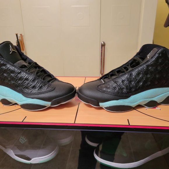 Jordan 13 Retro Black Island Green main image 5